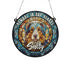 Australian Shepherd Memorial Stained Glass Effect Suncatcher